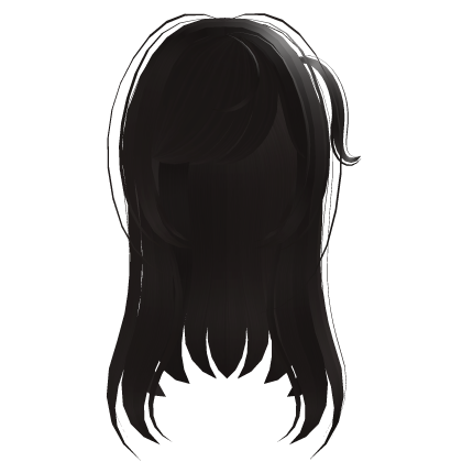 .‿ ♡cutie straight anime hair in brunette