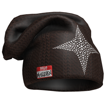 M11! - Oversized Beanie Diamond Star