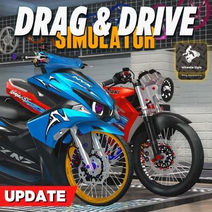 (WHEELIE STYLE x BIG UPDATE) Drag Drive Simulator