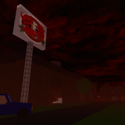 FORSAKEN - "Work at a Pizza Place" Roblox decal