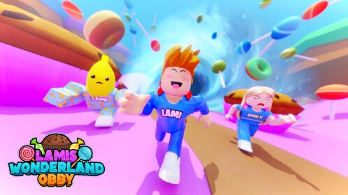 🍭 LAMIS Wonderland OBBY 🧁 