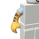 Blue Collar Cat Right Arm
