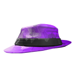 Amethyst Crystal Fedora