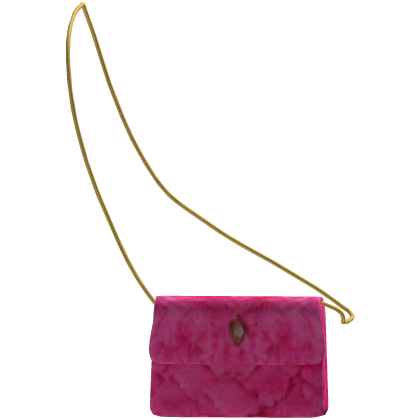 Kurt Pink Crossbody Purse Faux Fur Roblox item
