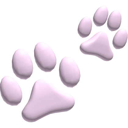 ┊kitty face paws in pink Roblox item