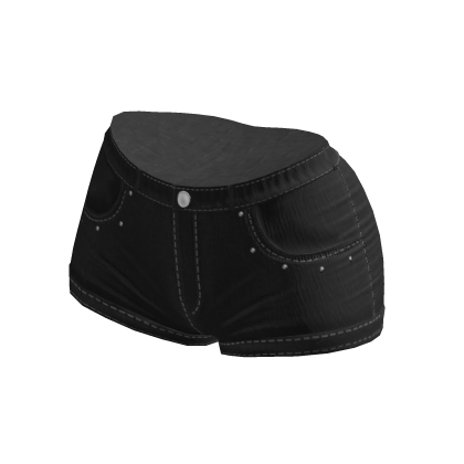 Denim Shorts black thumbnail