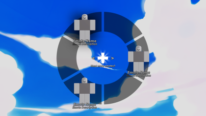 Emote Wheel System preview 1