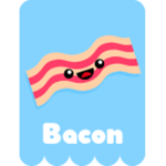 bacons are the best hair