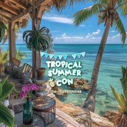 tropical summer con !! 🐠 🍍