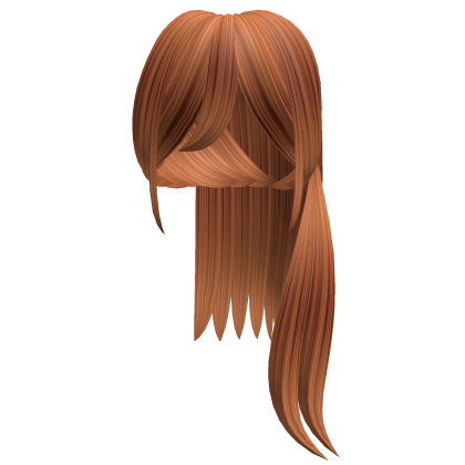 Emo Ginger Half Hair Over Eyes Roblox item