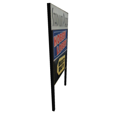 Stadium Plaza Sign