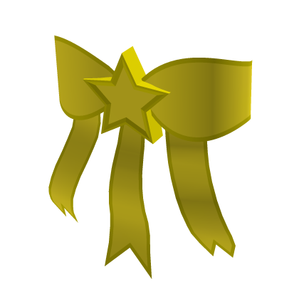 Yellow SuperStar Bow for Korblox
