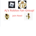 AJ's Roblox Fan Club
