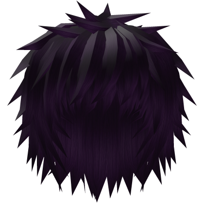 Dark Purple Spiky Emo Vkei Anime Boy Hair Roblox item
