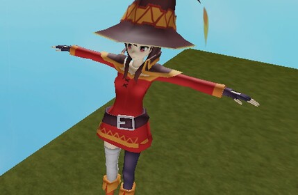 Strange megumin simulator