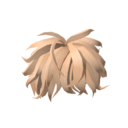 Blonde Messy Hairstyle Roblox item
