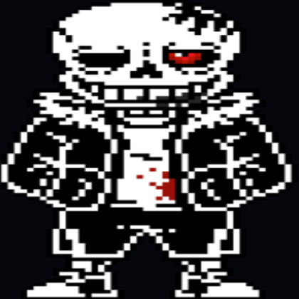Horror sans Roblox decal