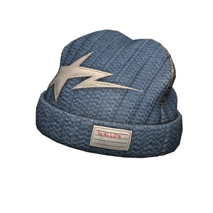 Blue Y2K Beanie thumbnail