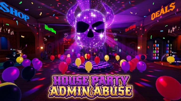 Admin Abuse House Party