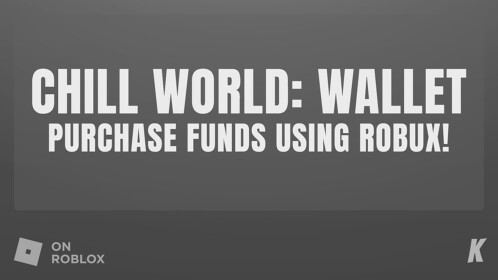 Chill World: Wallet