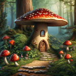 The little mushroom house