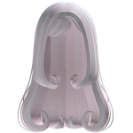 ♡ Cotton Candy Anime Swirly Long Hime Hair