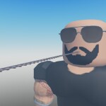 Cart Ride Into Bald Man