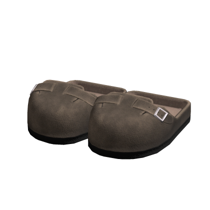 Suede Clog Roblox catalog item