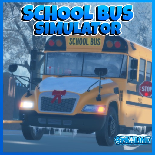 ❄️ School Bus Simulator, STARLINE official Roblox game thumbnail