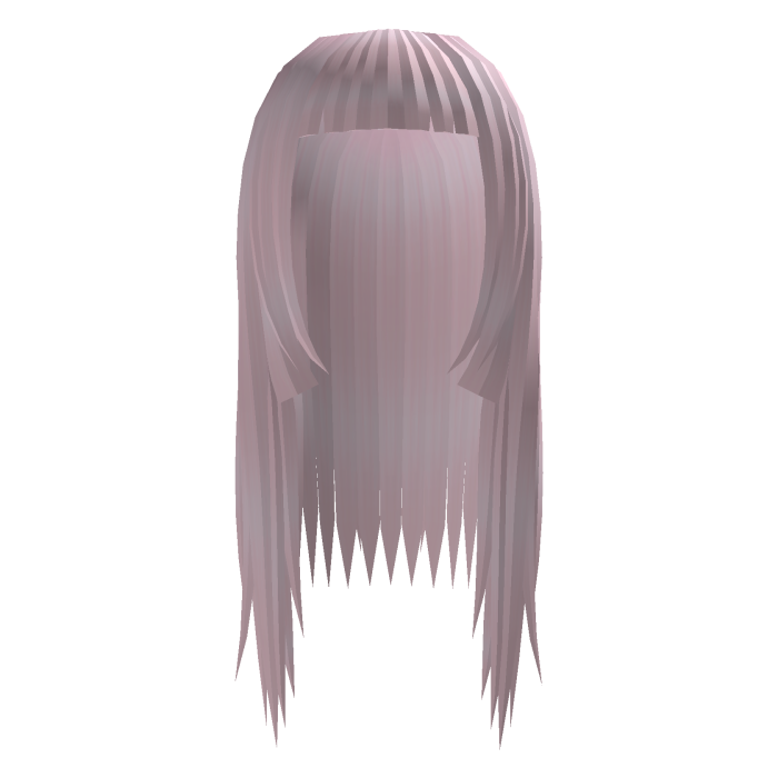 Long Gothic Vamp Hair Pink
