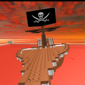 ▀ Tippy Ship In A Lava Lake 