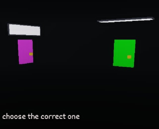 red door yellow door any other colour door(HORROR) screenshot 2