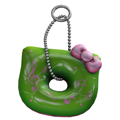 ☆ ┊ Jelly birkin donut charm green