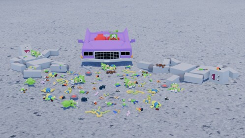 Ragdoll Crash Party!