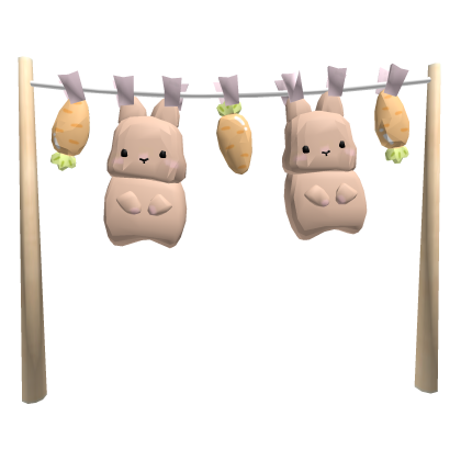 ♡ Bunny Laundry Line