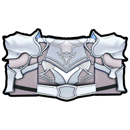 Silver Knight Plate