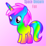 Space unicorns fan group