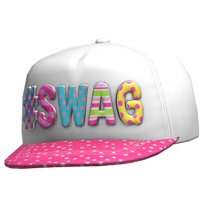 Funfetti " Swag " Y2K Trucker Cap