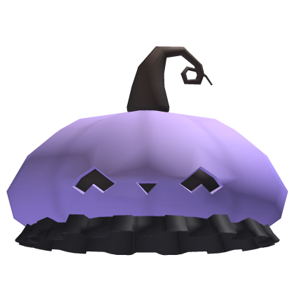 Purple Halloween Pumpkin Hat