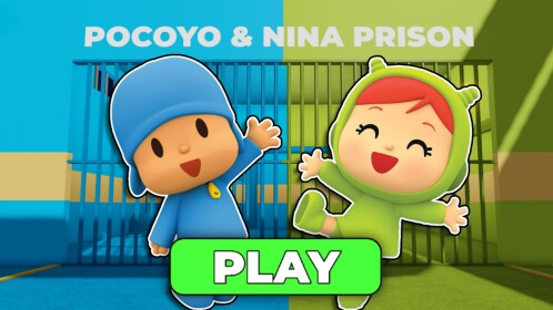 POCOYO & NINA PRISON RUN! (Obby)