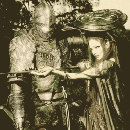 ♱