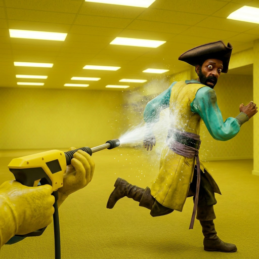 Power Wash The Backrooms!