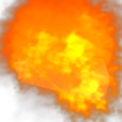 着火中的方块（A block on fire）