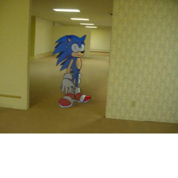 sanic backrooms