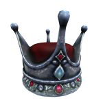 Silver Crimson Mage Crown