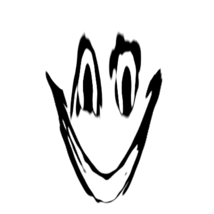 Scary face Roblox decal