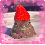 ~Cute strawberry frog~