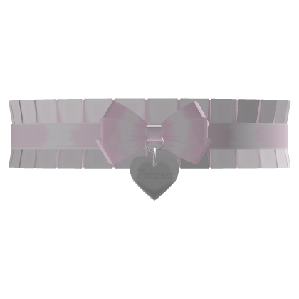 ♡ cutesy heart choker in pink (3.0) ୧