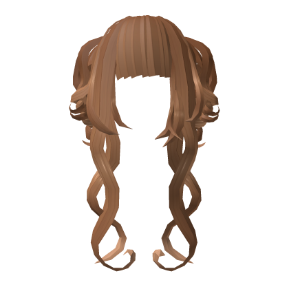 Light Brown Drill Twintails Roblox item
