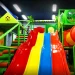 Indoor Playground Rainbow Fun Bouncy Castle Happy icon